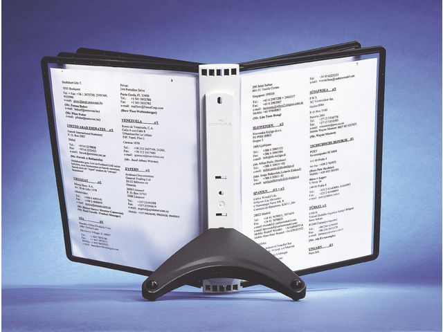 Bordsställ SHERPA Soho med 5 ramar svart